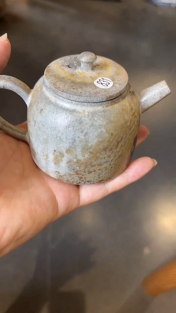 壶831号容量120-130ML中白泥仿手工壶