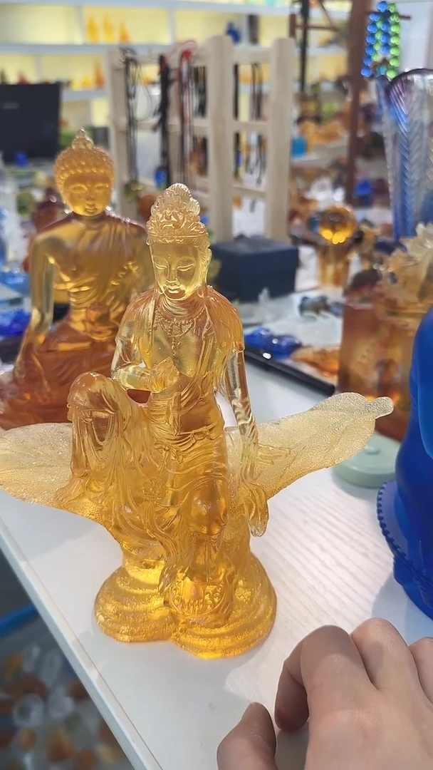 手工艺品琉璃心***娘水月
