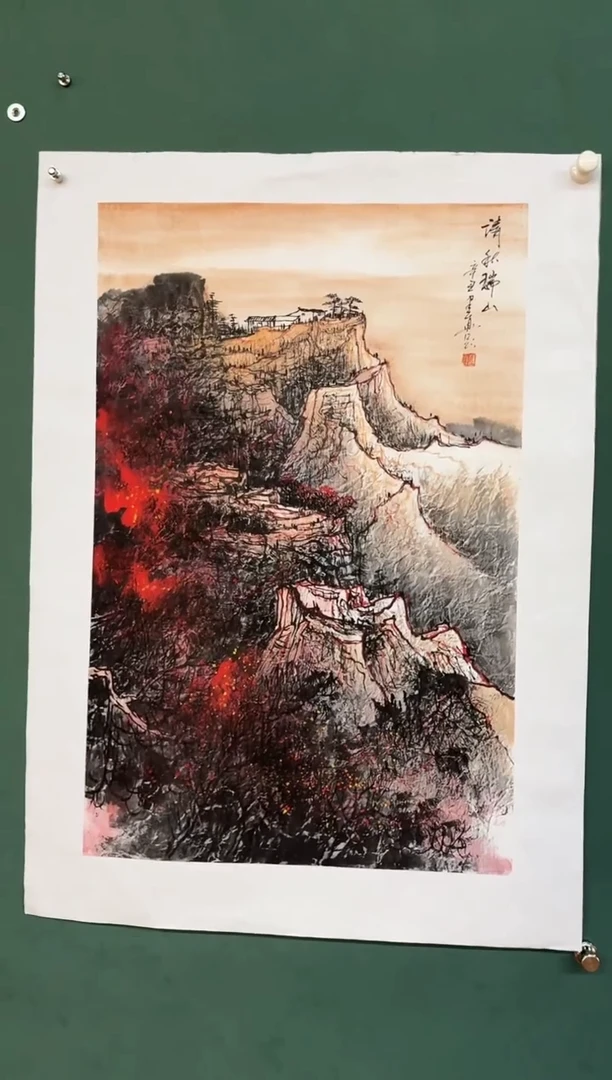 国画周建真老师绘画作品28-50