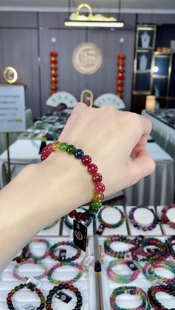 单圈手串未镶嵌碧玺hon多样性发货一条
