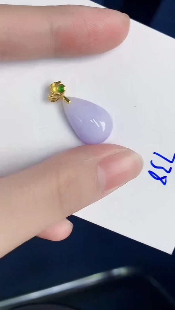 颈饰未镶嵌翡翠天然翡翠缅甸A货