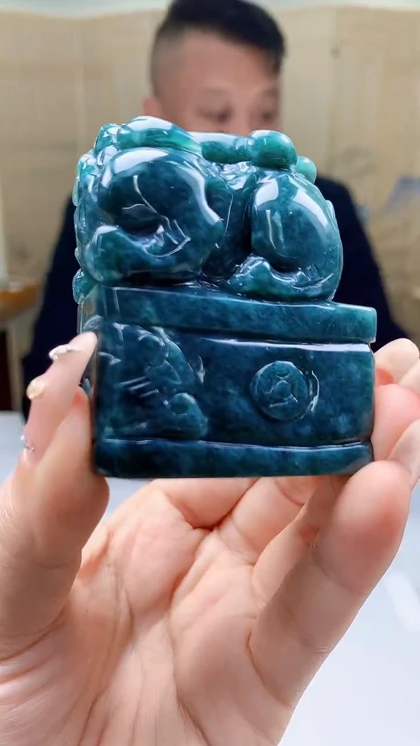 【闪购商品】定制翡翠未镶嵌4969ty-毛货挂件57