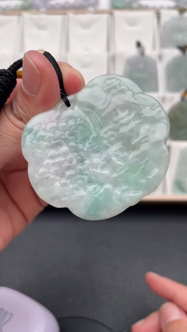 颈饰未镶嵌翡翠天然缅甸翡翠A货403