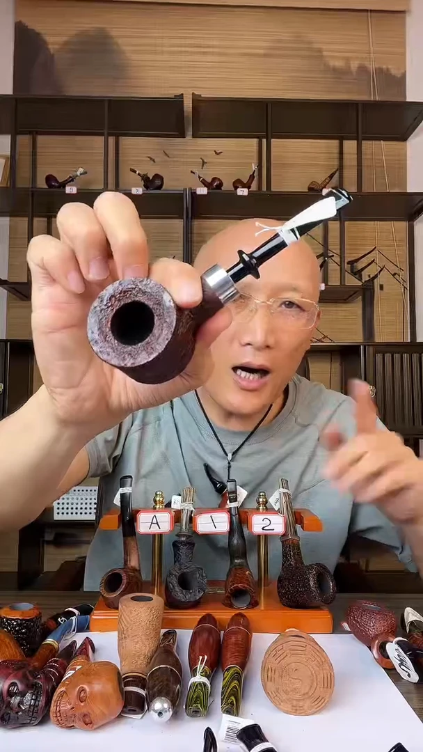 石楠木纯手工意大利石楠木烟斗