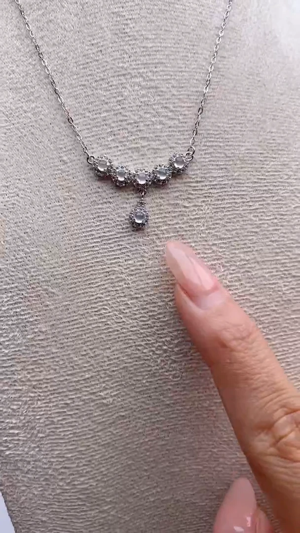 翡翠戒指银S925镶嵌天然A货翡翠