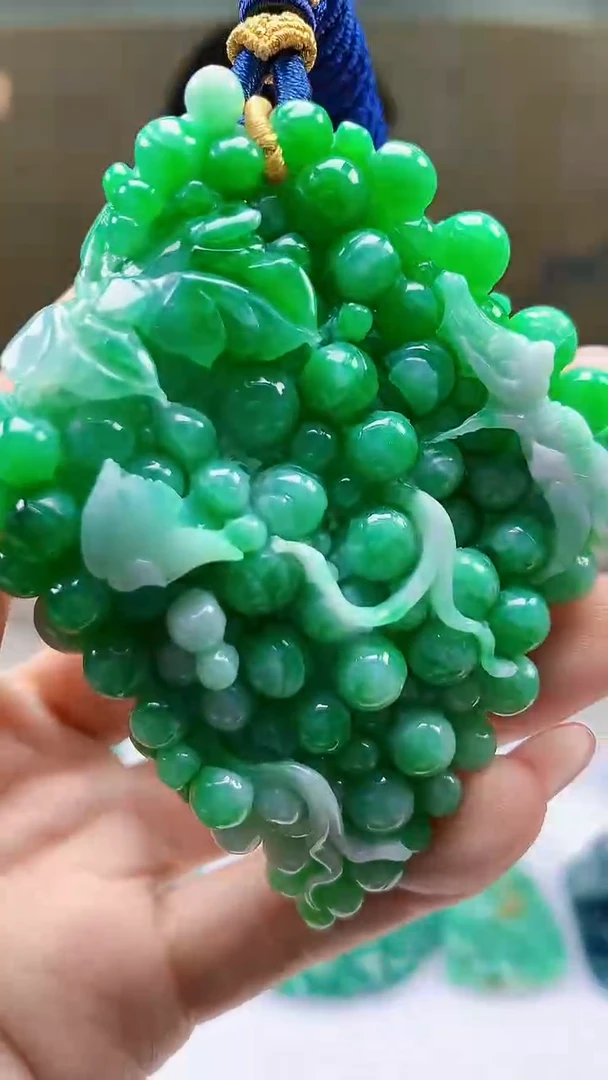 【闪购商品】定制翡翠未镶嵌4917ty-毛货挂件83