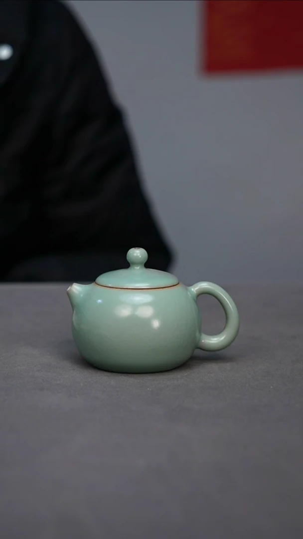 【闪购商品】君子汝瓷【福利】小号西施壶0797