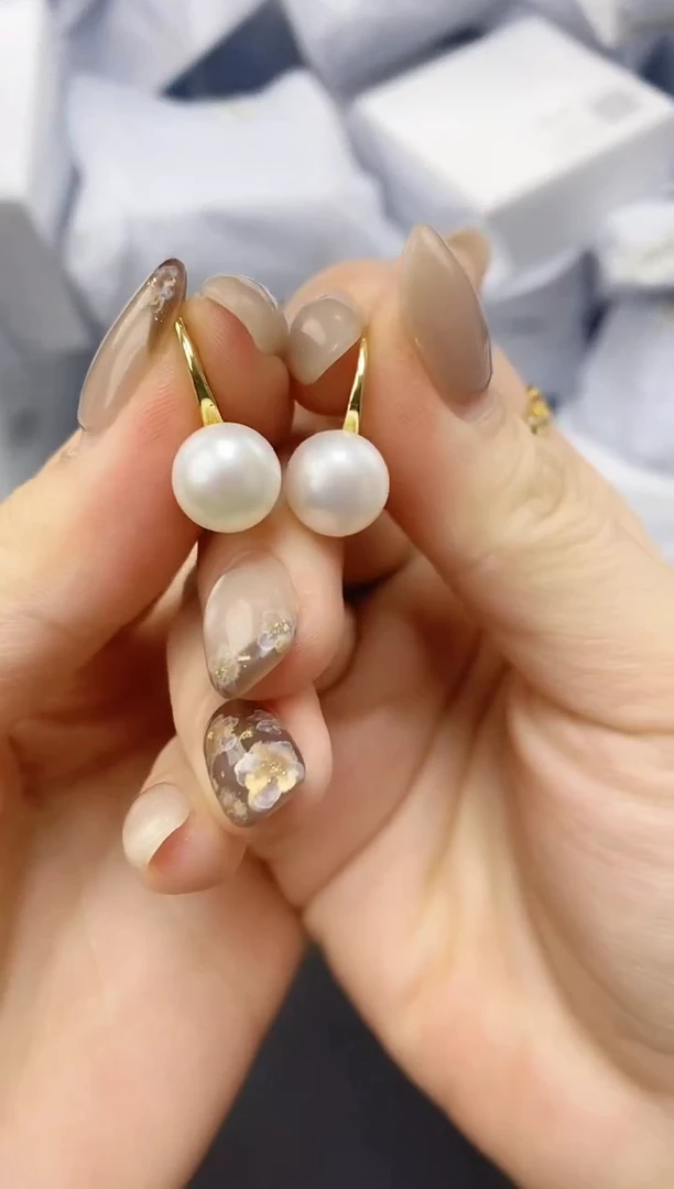 未镶嵌耳饰淡水珍珠ED1032