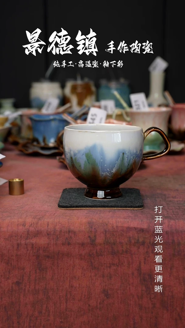 原创景德镇手工高温陶瓷572