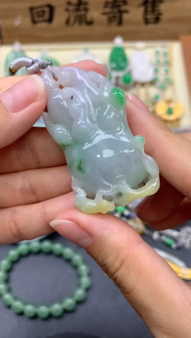 【闪购商品】翡翠颈饰未镶嵌455-中国好珍宝