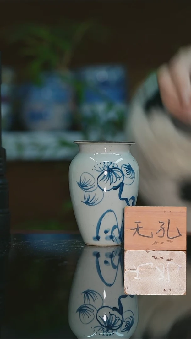 【闪购商品】手绘陶瓷内口3.7高8.7深