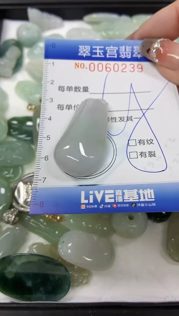 【闪购商品】翡翠颈饰未镶嵌闪购商品0060239