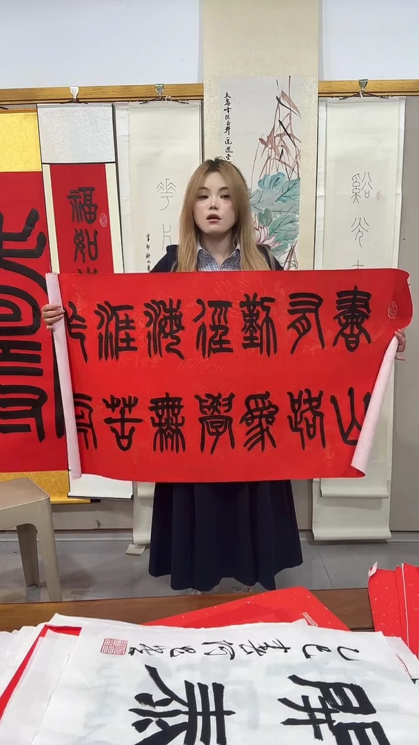 书法赵老师书法作品一件