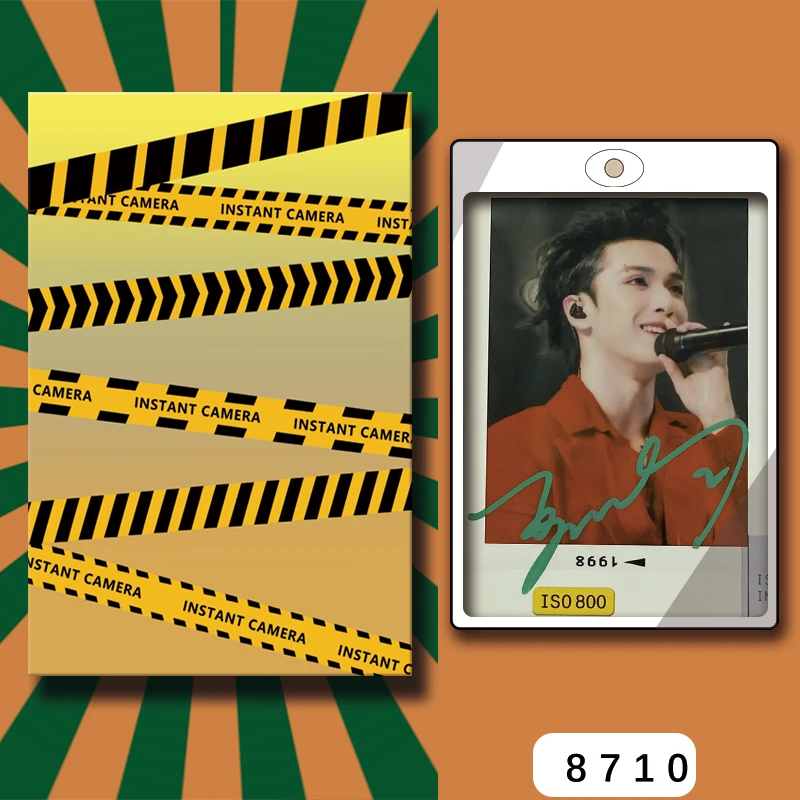 D8710 【严浩翔】 正品拍立得照片 流光