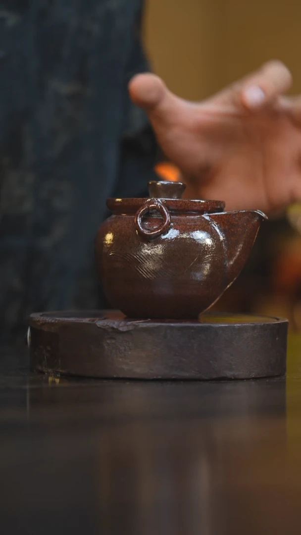 23柴房陶瓷柴烧宝瓶