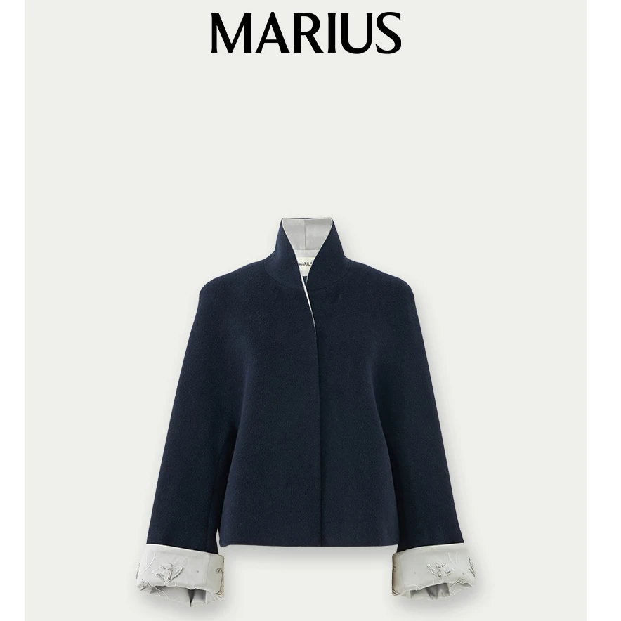 MARIUS’清欢‘经典新中式重工外套