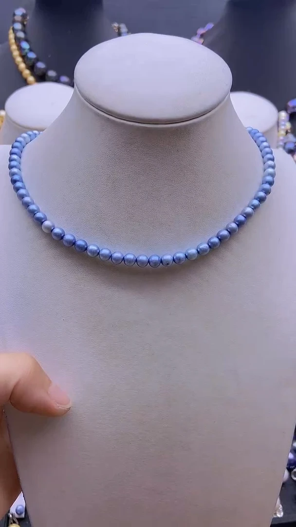 淡水珍珠未镶嵌颈饰1