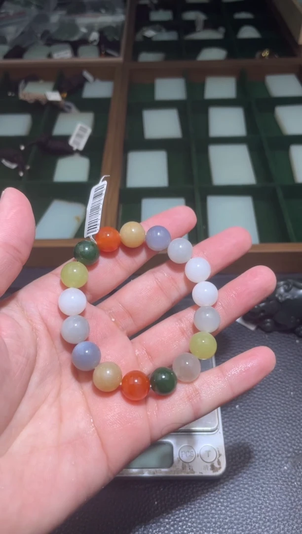 未镶嵌手链和田玉手串卡12