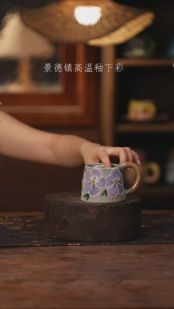 景德镇高温釉下手绘陶瓷063