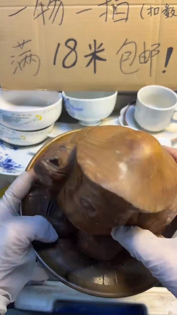 紫檀木类端景台德*木质摆件