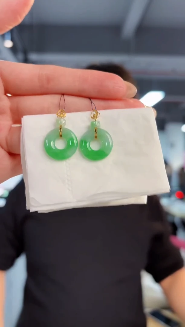 【闪购商品】翡翠颈饰18K金镶嵌缅料A货/多样性发货/一件