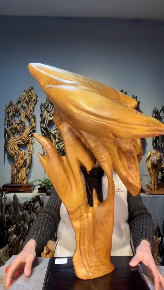 【闪购商品】金丝楠金丝楠小叶桢楠随行摆件49