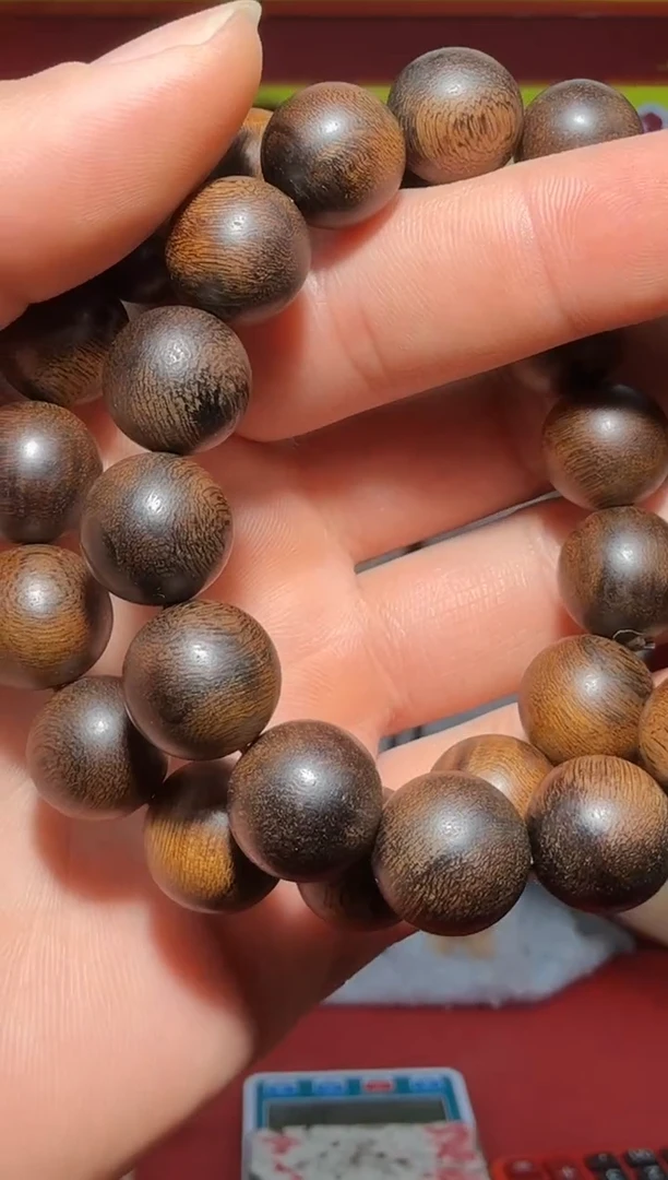 【闪购商品】沉香手串w48号芽庄黄土沉多样性发一