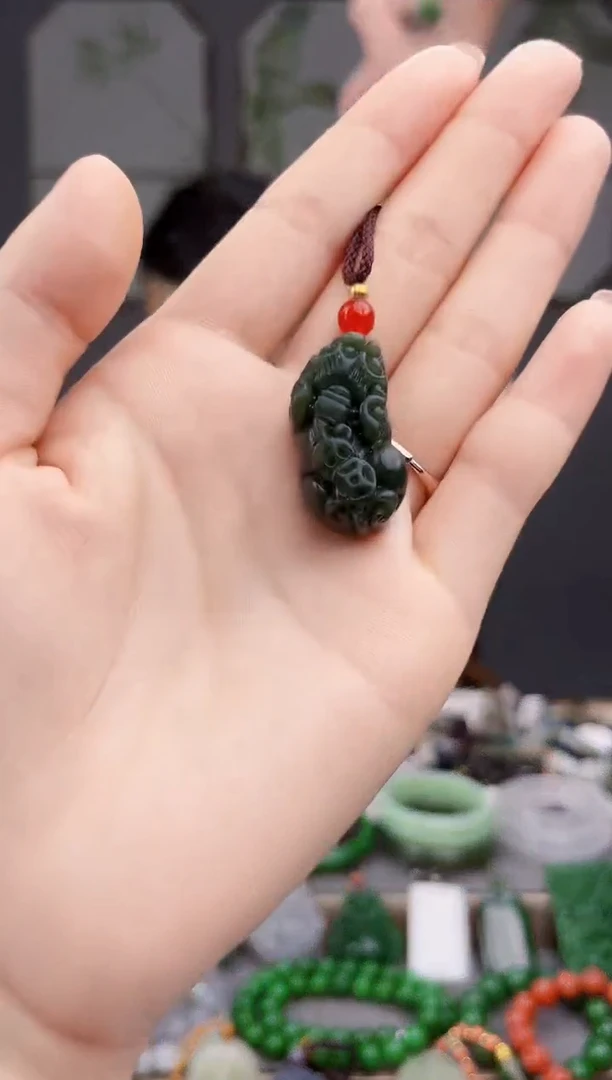 颈饰未镶嵌和田玉多样性发货拍一发一