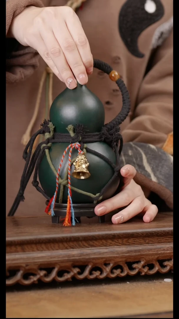 293号精品天然大漆酒葫芦一物一拍~