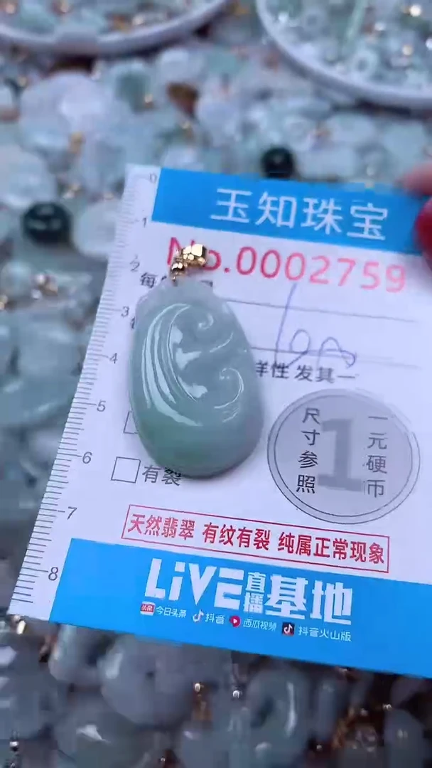 吊坠(不含链)未镶嵌翡翠2759