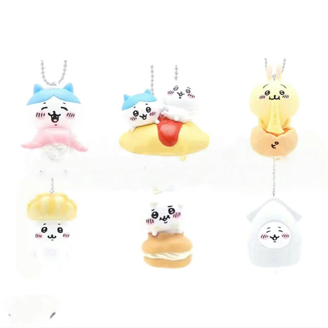 （代拆）chiikawa吉伊卡哇美食挂件盲盒