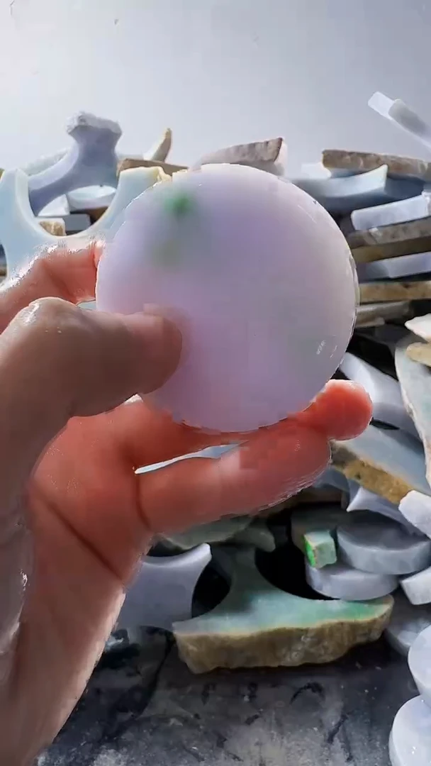 裸石翡翠缅甸翡翠A货文7123