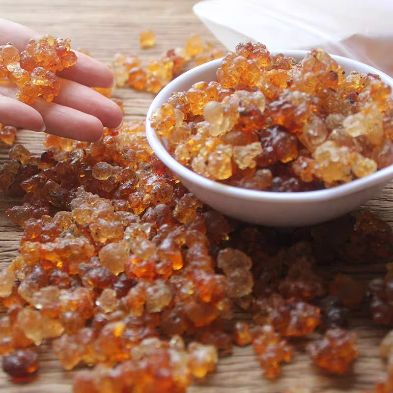 云南纯天然桃胶可搭配食用的桃胶爆米花形状泡发率高