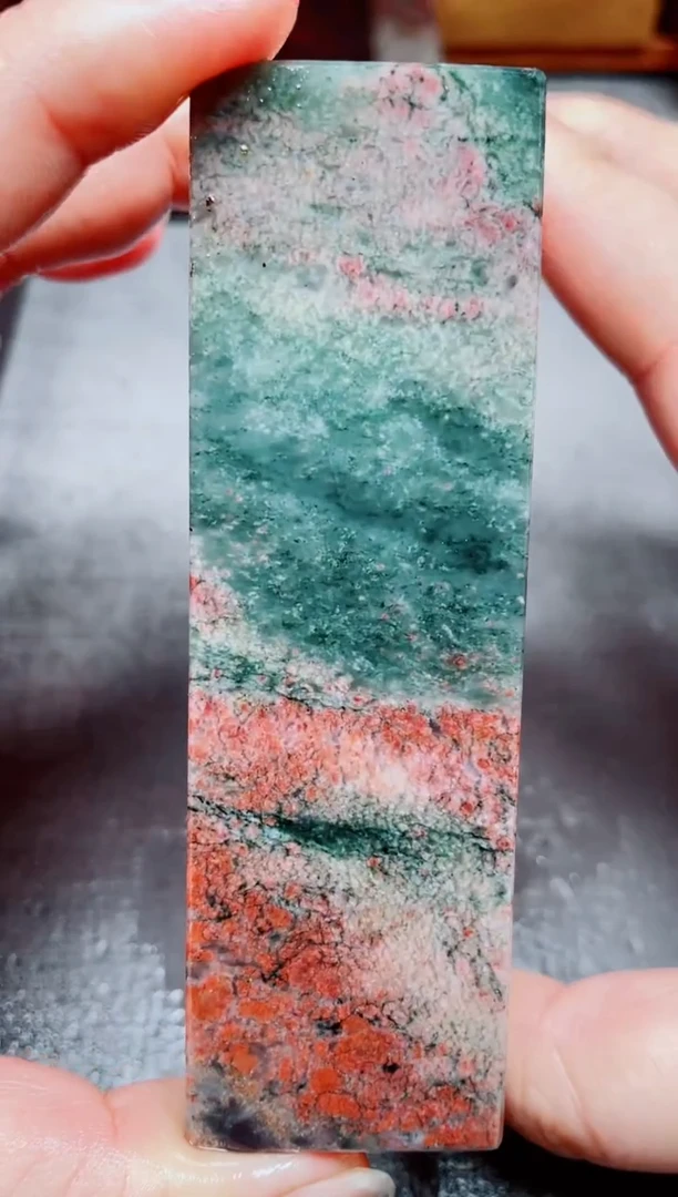 玉桂林鸡血玉素章--25