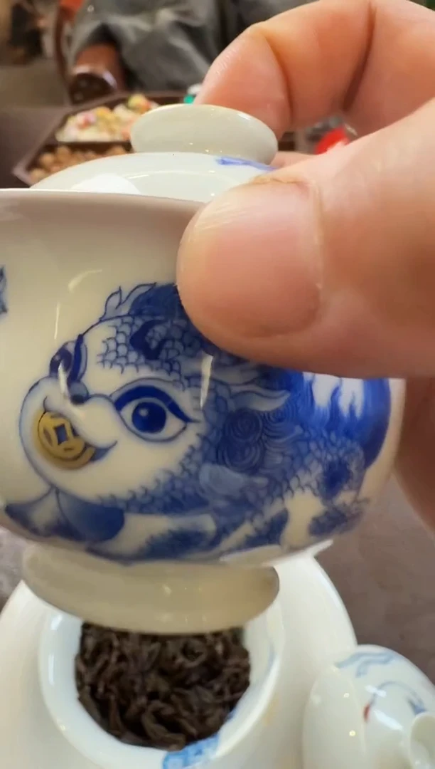 土**号西里茶器茶器念物貔貅盖碗