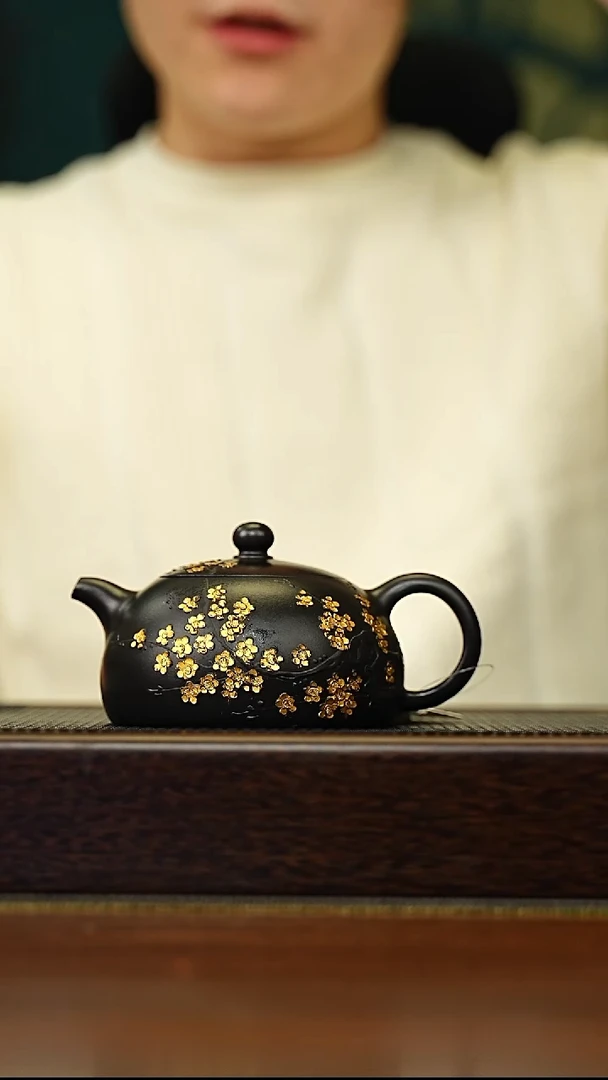 茶壶紫砂宜兴原矿 手工 紫砂壶容量