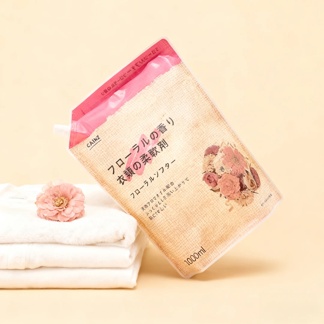 韩国原装进口CAINZ开银子持久留香衣物柔软剂除皱大容量2000ml