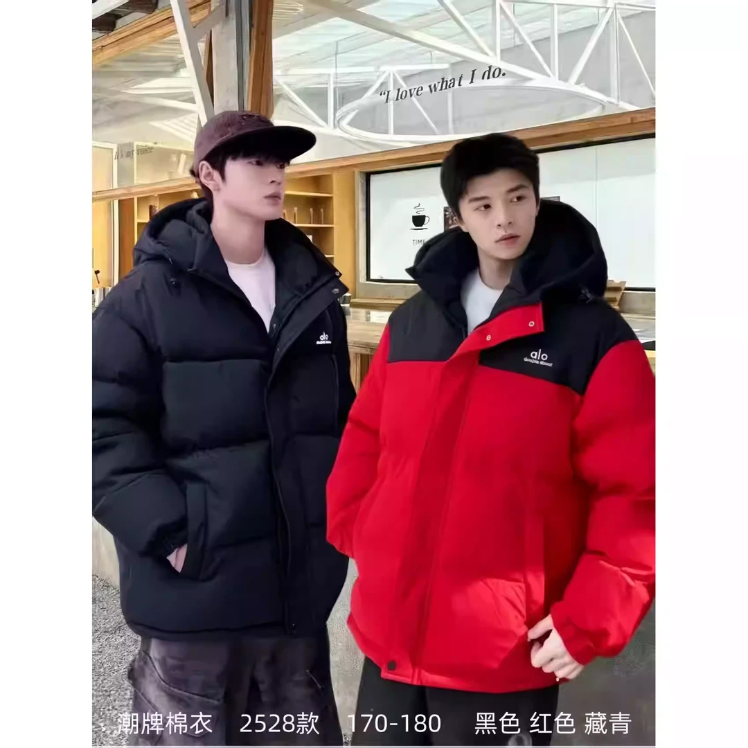 男童刺绣青少年中款派克服棉衣外套 2528（170-180）