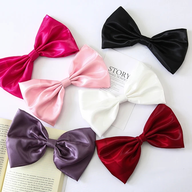 【仅有】绸缎蝴蝶结 2个/包 成品花束配饰 礼盒蝴蝶结装饰搭配
