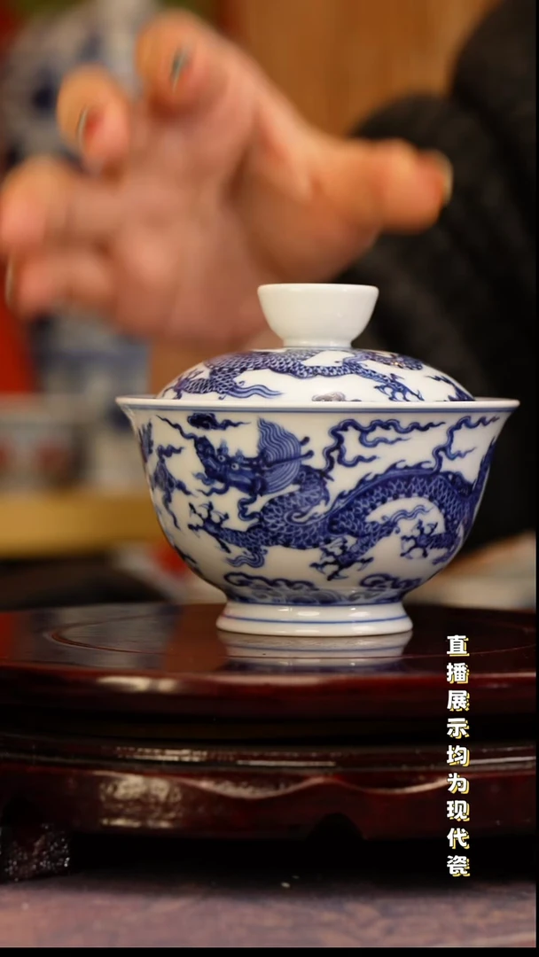 过景德镇手工手绘陶瓷杯