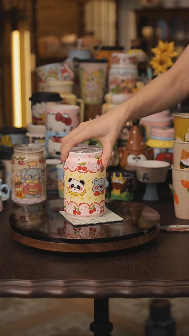 景德镇釉下彩绘设计师款式陶瓷