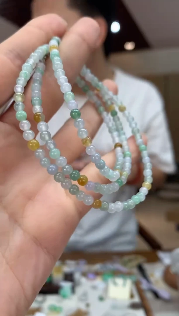 项链未镶嵌翡翠长串