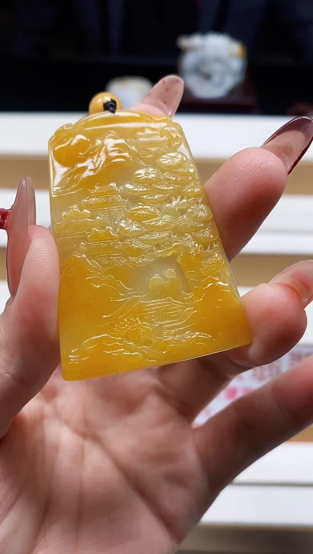 颈饰未镶嵌翡翠翡翠A货