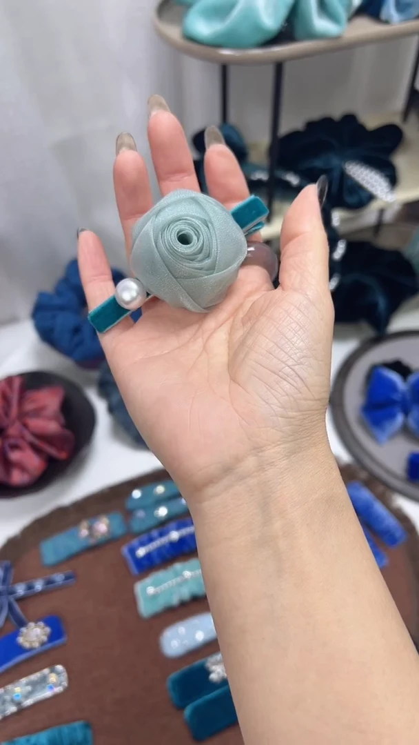 非金属布艺简约百搭发饰