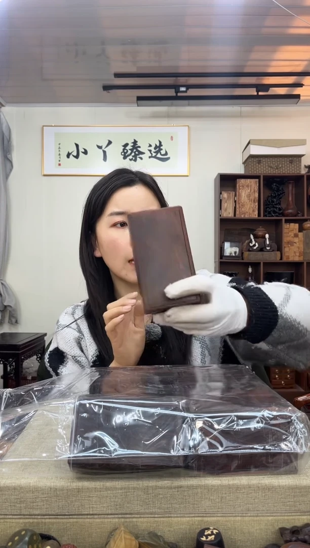 【闪购商品】木0462大红酸枝鲁班盒子木木