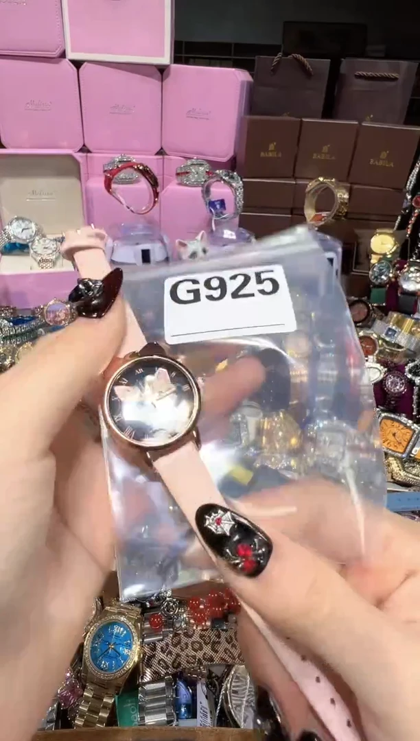 石英机芯不锈钢不锈钢直播定闪专用