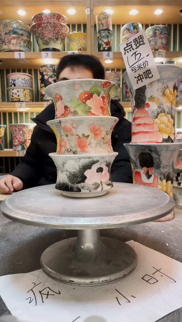 陶默认微瑕一物一拍0104-059-3个