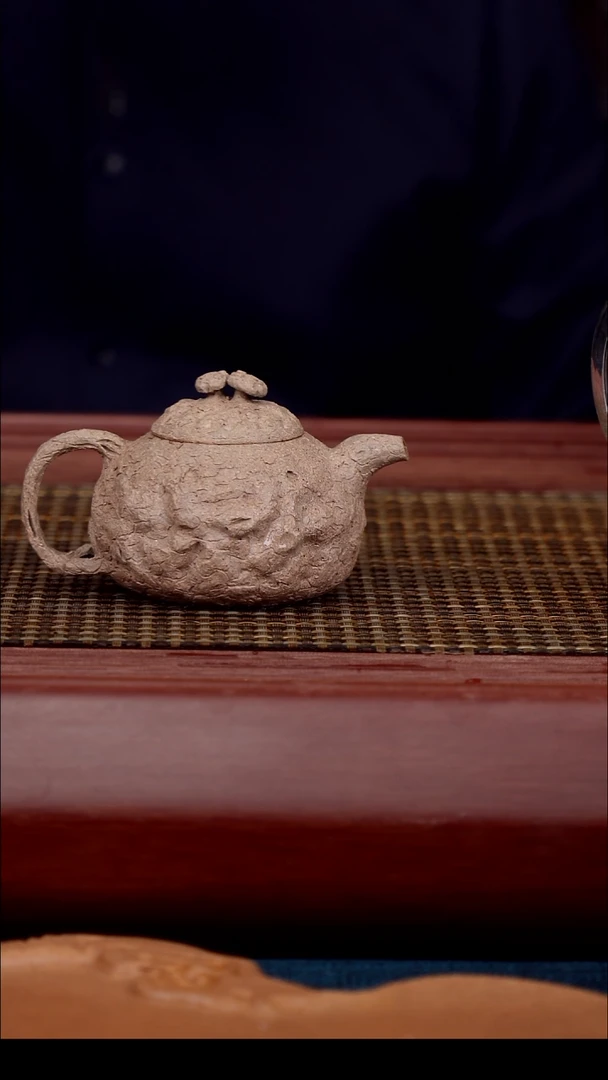 茶盏陈富才原矿紫砂壶