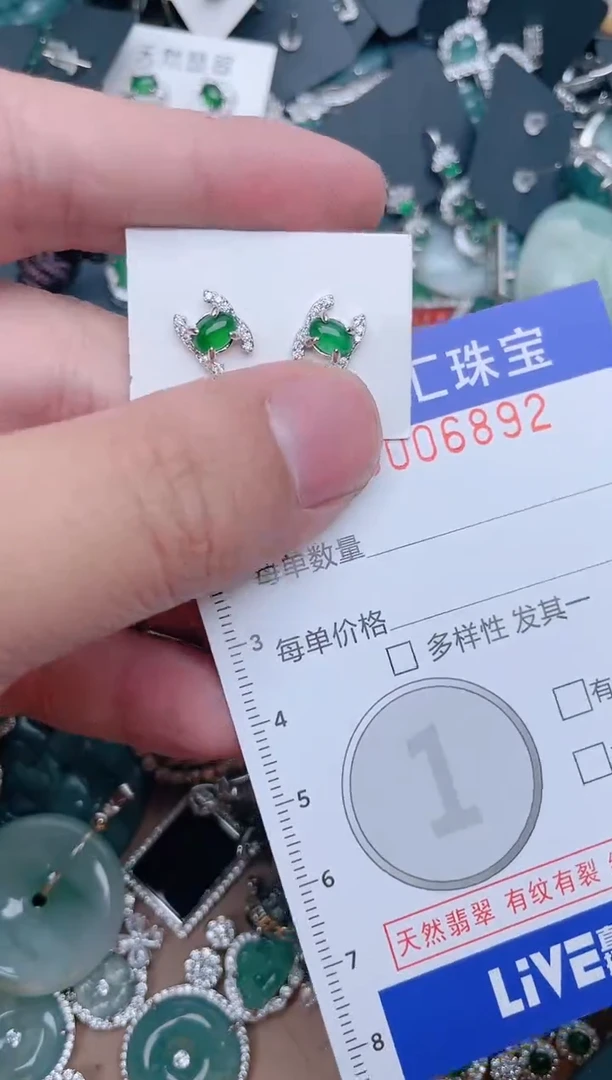 【闪购商品】翡翠颈饰未镶嵌6892....