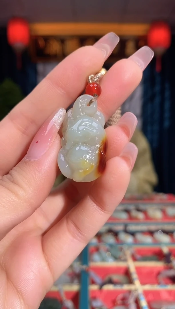 【闪购商品】和田玉颈饰未镶嵌凤九